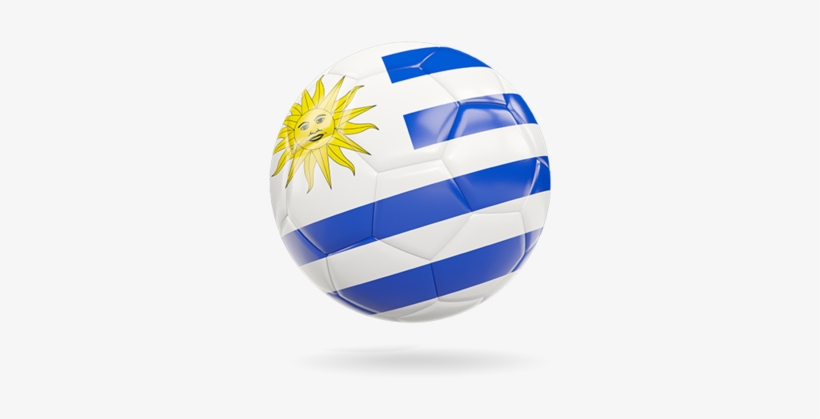 Illustration Of Flag Of Uruguay - Uruguay Soccer Ball Png, transparent png #2193888