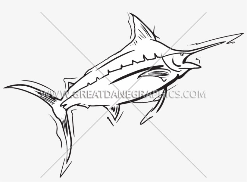 Funky Swordfish - Atlantic Blue Marlin, transparent png #2193956