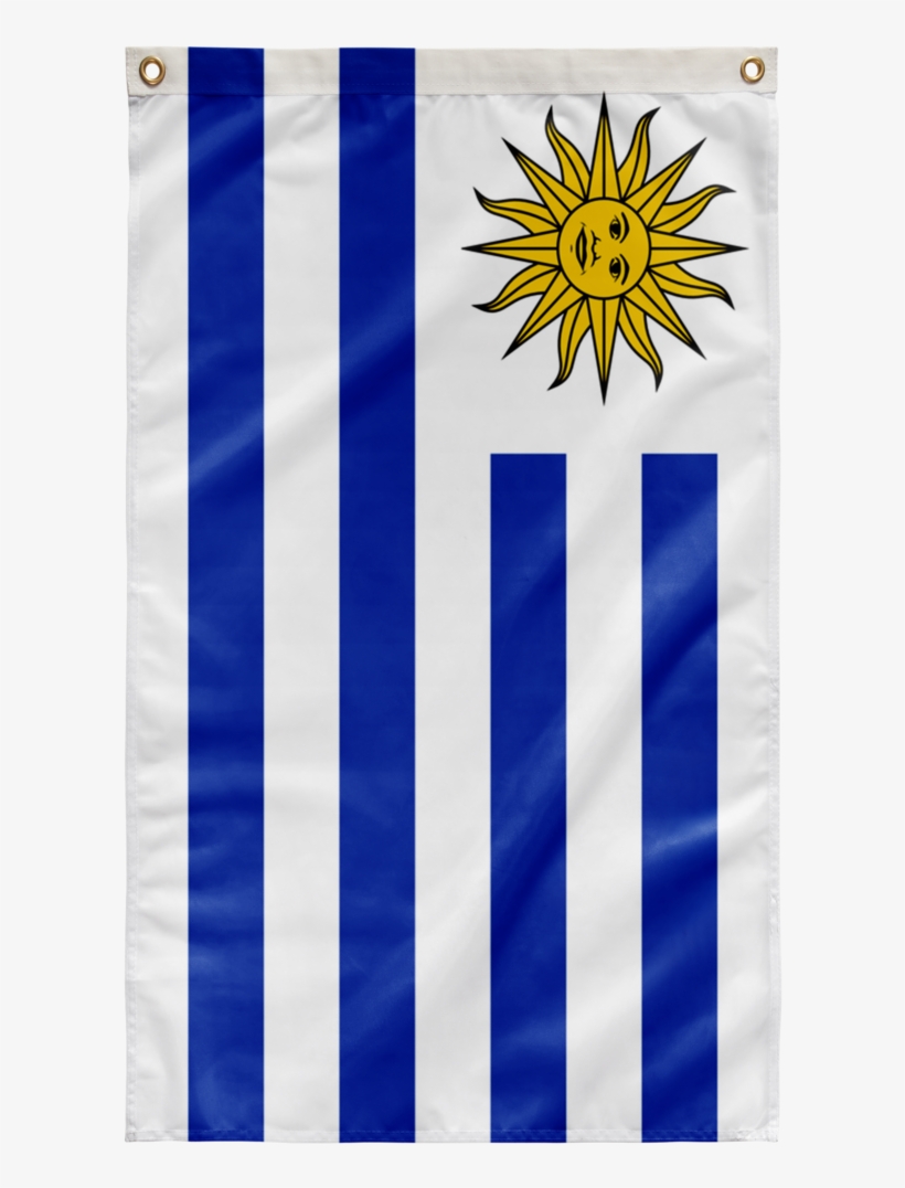 36"x60" Flag Of Uruguay - Sun Of May Shot Glass, transparent png #2194158