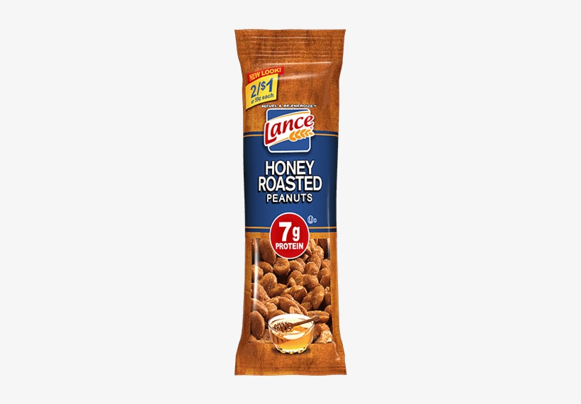 Lance Hot & Spicy Peanuts - 1.375 Oz Total, transparent png #2194362