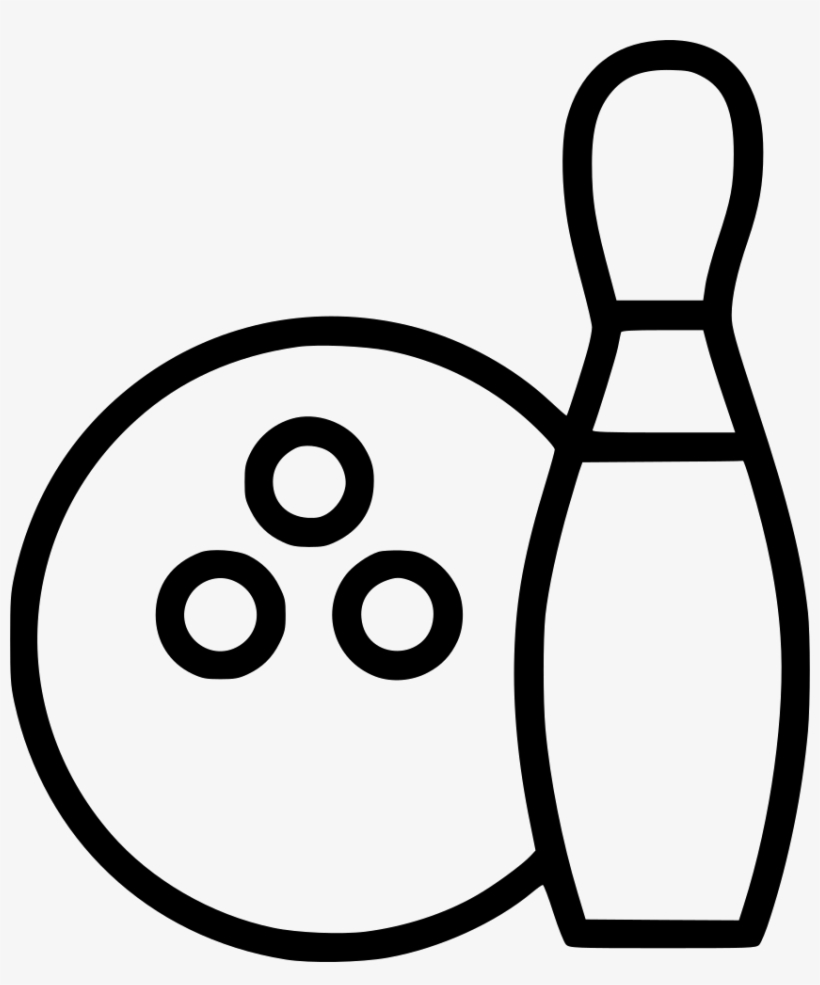 Bowling Ball And Pins Comments - Bowling Ball, transparent png #2194539