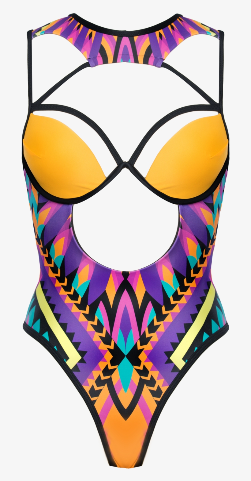 One-piece Swimsuit, transparent png #2194671