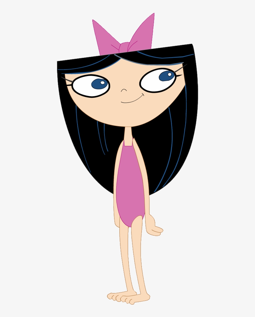 Isabella Swimsuit - Phineas Y Ferb Isabella En Bikini, transparent png #2194694