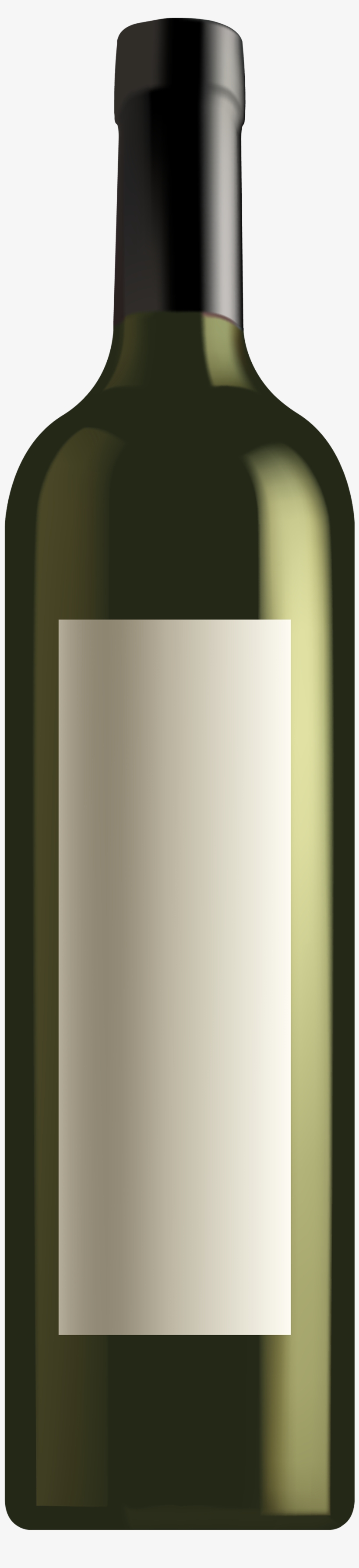 Liquor Clipart Wine Bottle Outline - Clip Art, transparent png #2195012