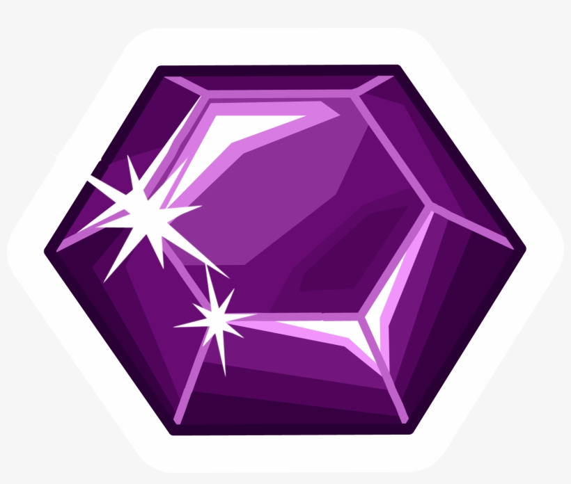 Amethyst Pin - Png - Amethyst Stone Png Clip Art, transparent png #2195062