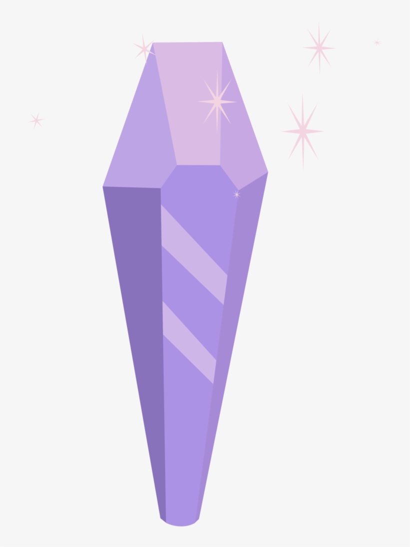 Vector Crystal Amethyst - My Little Pony Objects, transparent png #2195082