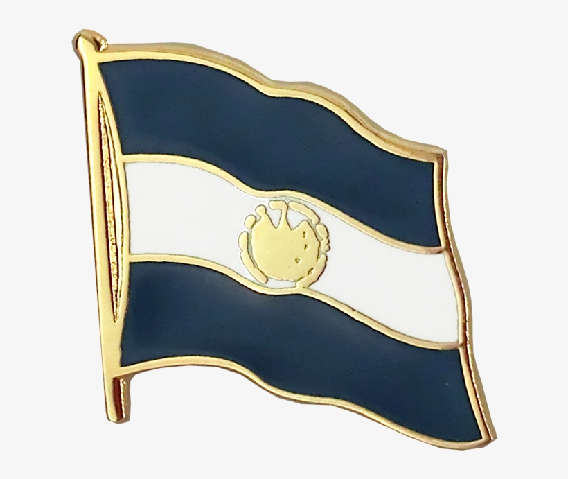 Flag Lapel Pin - El Salvador - Flag Lapel Pin, transparent png #2195129