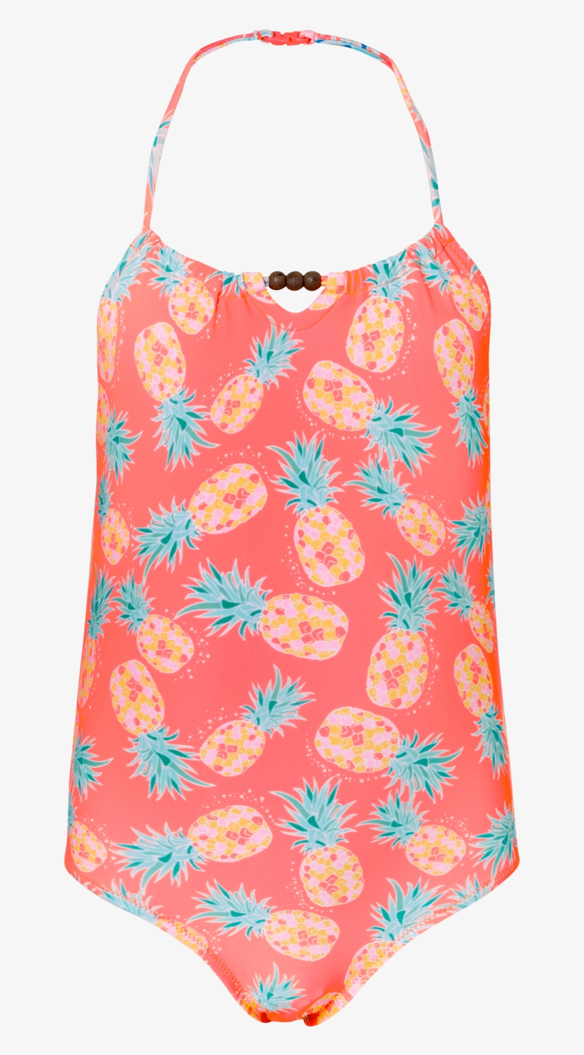 Tap To Expand - Sunuva Girls Neon Pineapple Swimsuit-3-4 Yrs, transparent png #2195186