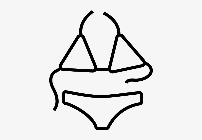 Swimsuits - Line Art, transparent png #2195316