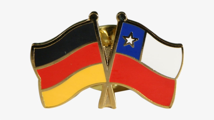 Chile Friendship Flag Pin, Badge - Germany, transparent png #2195369