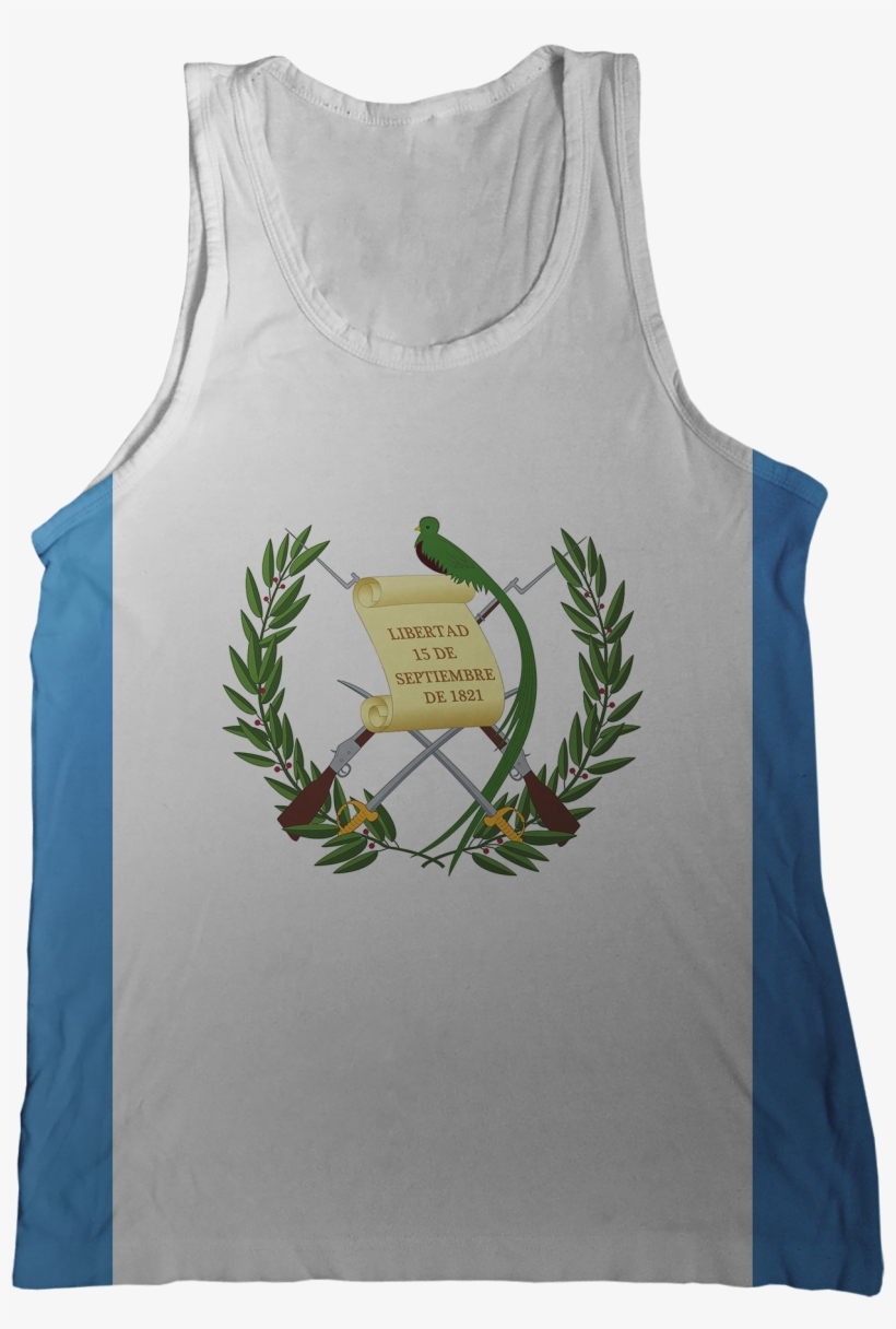 Guatemala Flag Tank Top - Guatemala Flag In A Circle, transparent png #2195521