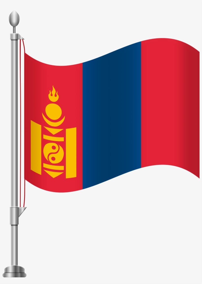 Mongolia Flag Png Clip Art, transparent png #2195595