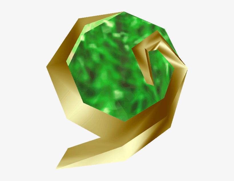 Emerald Clipart Emerald Stone - Emeraude Kokiri, transparent png #2195910