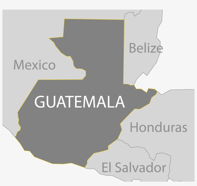Guatemala Map - Guatemala, transparent png #2195931