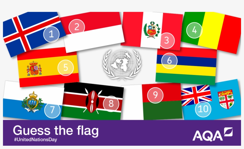 #unitednationsday #unday 1 Iceland 2 Monaco 3 Peru - Spain Flag, transparent png #2196033