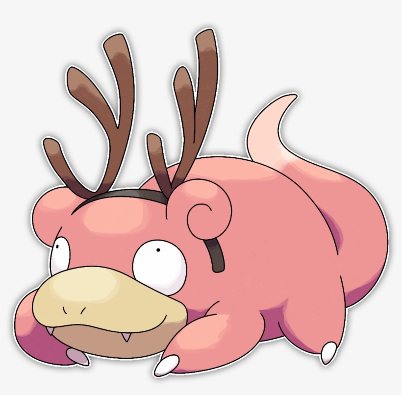 Sprd - Slowpoke With Santa Hat, transparent png #2196398