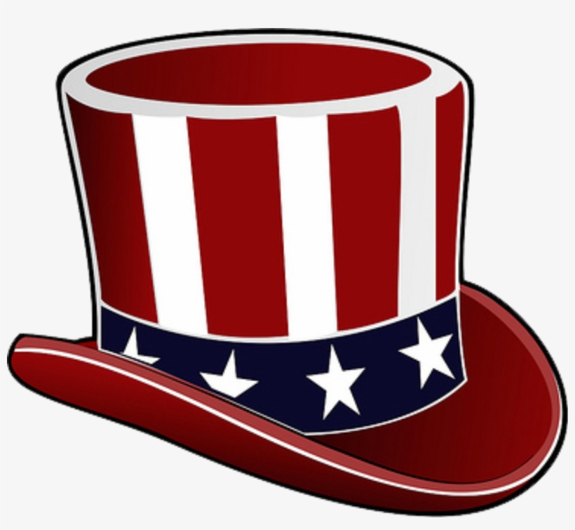 Uncle Sam Hat - Uncle Sam Hat Transparent Background, transparent png #2196437