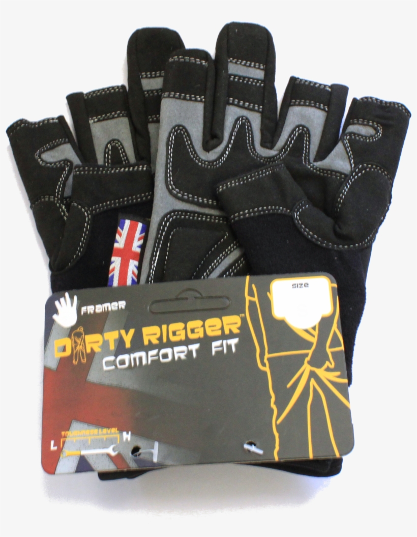 Visit - Original (fingerless) Rigger Glove - Xxlarge, transparent png #2196759