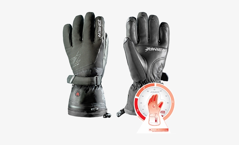 Zanier Gloves - Damen Skihandschuh Zanier Heat.zx 3.0, transparent png #2196827