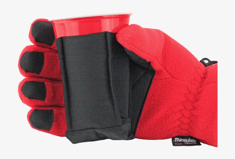 Glove W/cup Image - Tailgator Gloves, transparent png #2197101