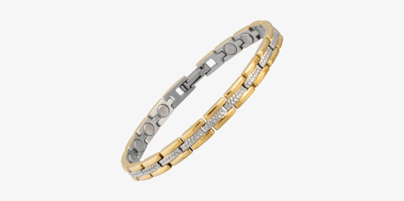 Lady Executive Regal Duet Magnetic Bracelet - Sabona Lady Executive Regal Duet Magnetic Bracelet,, transparent png #2197286
