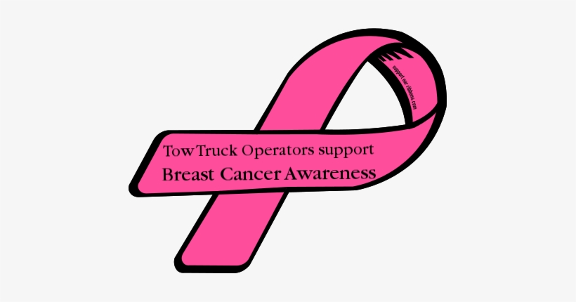 Tow Truck Operators Support / Breast Cancer Awareness - Type 1 Diabetes Ribbon, transparent png #2197776
