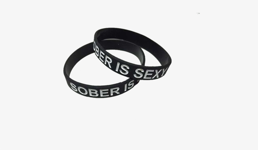 1" Sober Is Sexy Bracelet - Bracelet, transparent png #2198014