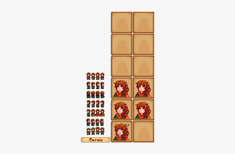 View Samegoogleiqdbsaucenao 77346 , - Stardew Valley Marnie Sprite, transparent png #2198079
