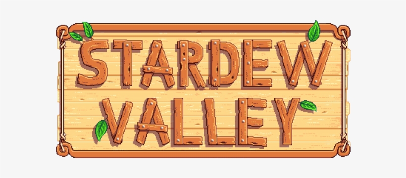 To Stardew Valley Coloring Pages - Stardew Valley Logo, transparent png #2198336