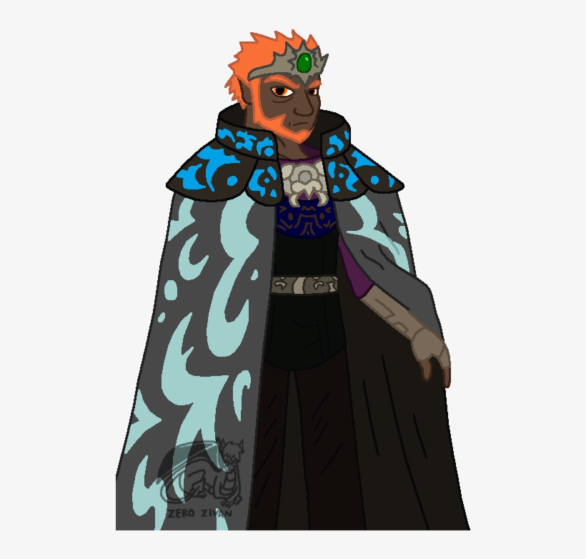 Inverted Gaming - Ganondorf - Illustration, transparent png #2198708
