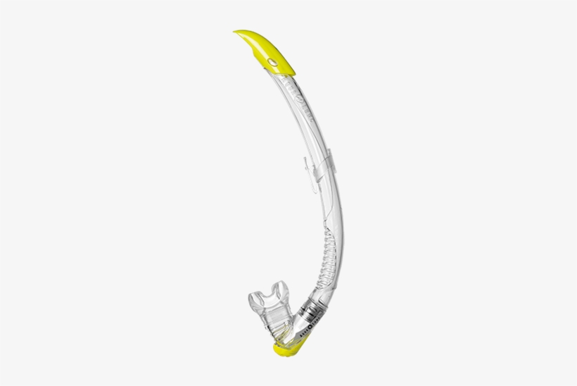 Aqua Lung Zephyr Snorkel - Aqualung Zephyr Clear/red, transparent png #2198792