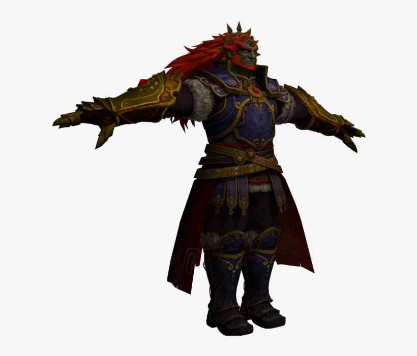 Download Zip Archive - Hyrule Warrior Ganondorf Model, transparent png #2198794