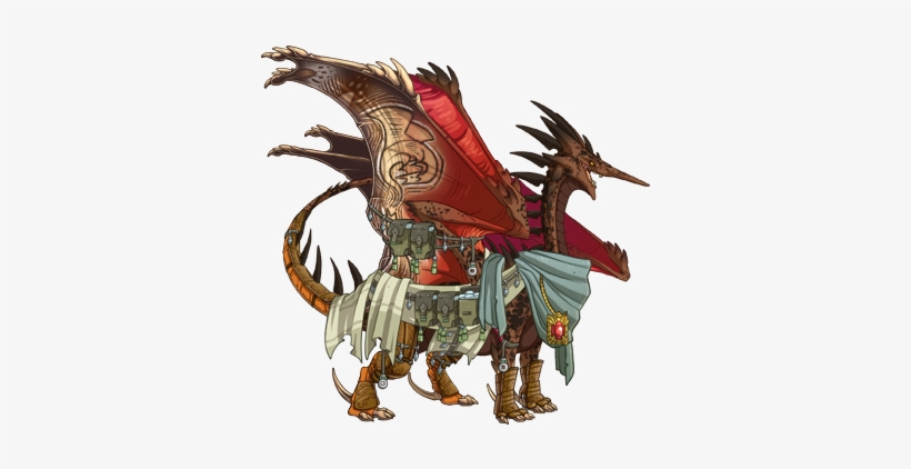 Ganondorf From Zelda - Male Ridgeback Flight Rising, transparent png #2198884