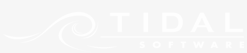 Tidal Software Logo Black And White - Samsung Logo White Png, transparent png #2198889