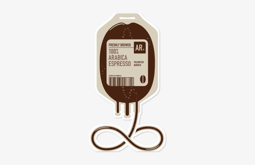 Adesivo Coffee Transfusion De @rodrigomuller - Coffee, transparent png #2198934