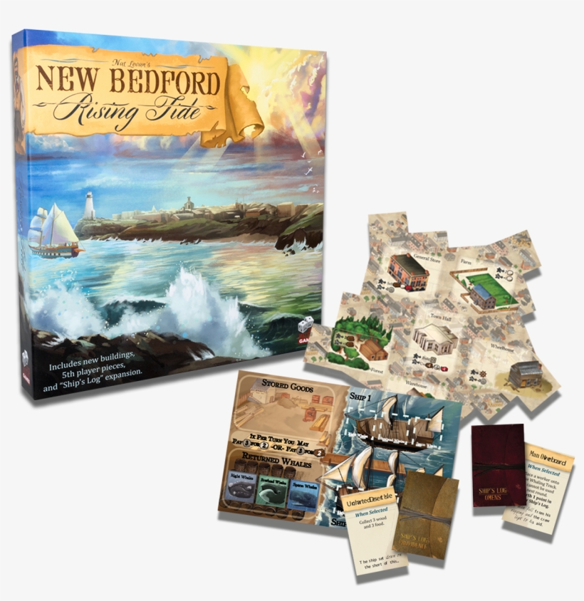 New Bedford - Greater Than Games New Bedford Rising Tide Expansion, transparent png #2198972