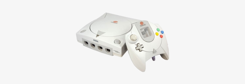 Sega Dreamcast White Console Bundle With 1 Controller - Video Game Console, transparent png #2199068