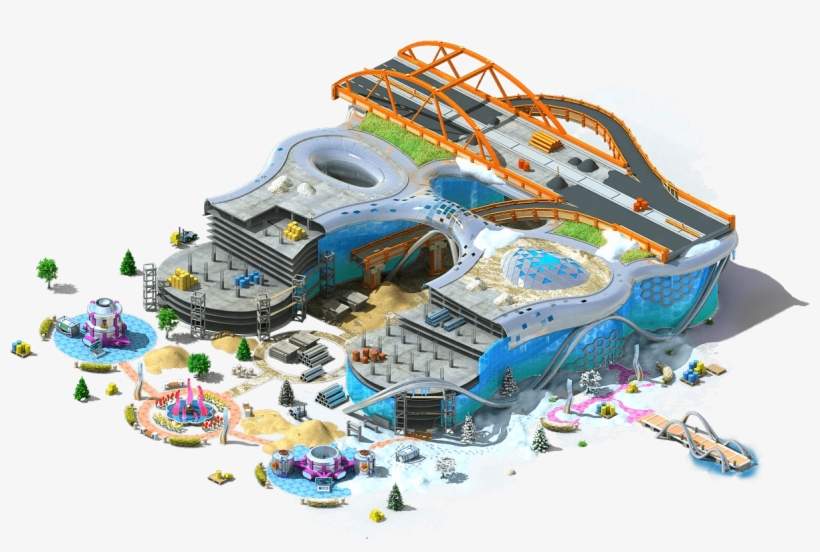Tidal Power Plant Construction - Rance Tidal Power Station, transparent png #2199093