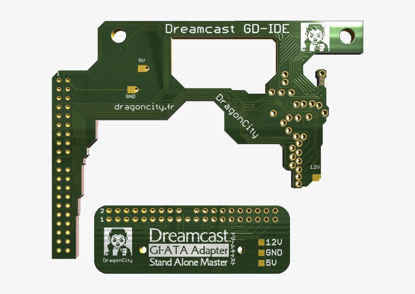 Dreamcast Gd Ide And Ata G1 Boards By Dragoncity - Dreamcast G1 Ata, transparent png #2199237