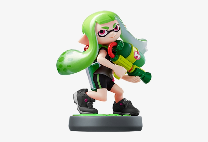 Amiibo - Inkling Girl - Splatoon V2 - Splatoon 2 Amiibo, transparent png #2199338