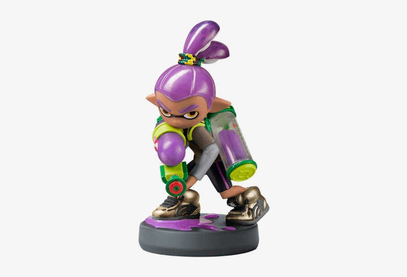 Amiibo - Inkling Boy - Splatoon V2 - Inkling Boy Amiibo: Splatoon Series, transparent png #2199402
