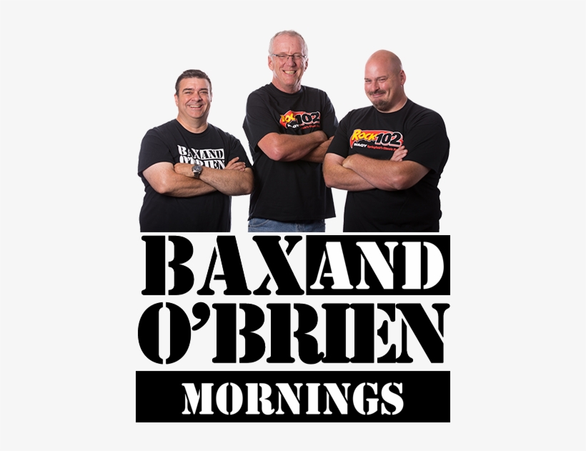 Bax And O'brien - Baxter And O Brien Rock 102, transparent png #2199443