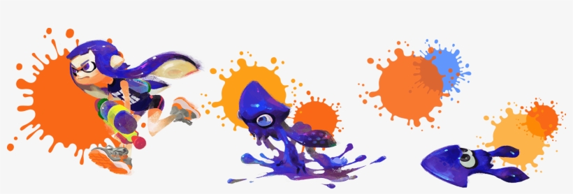 From Squid To Kid And Back Inklings Can Transform At - Splatoon 2 Ink Storm, transparent png #2199449