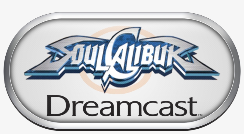 Sega Dreamcast Silver Ring Clear Game Logo Set - Soul Calibur Font, transparent png #2199450