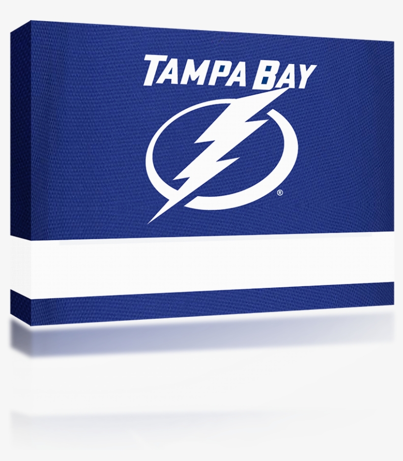 Tampa Bay Lightning Logo - Tampa Bay Lightning License Plate Black White, transparent png #2199712