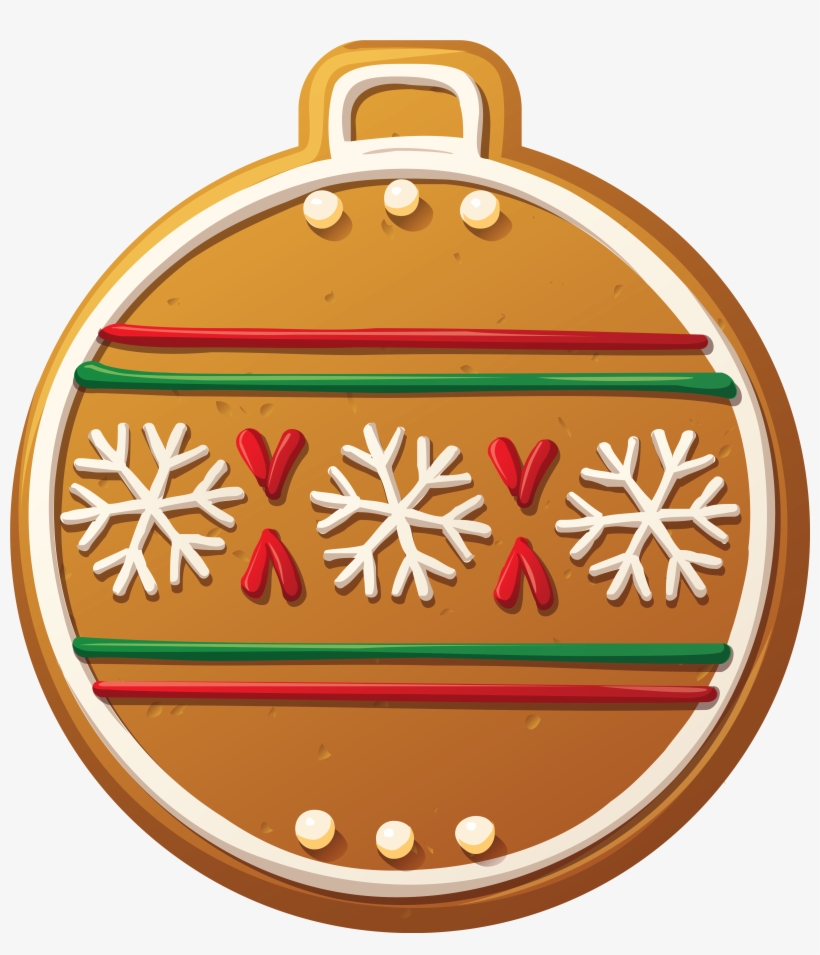 0, - Gingerbread Christmas Ball, transparent png #2199714