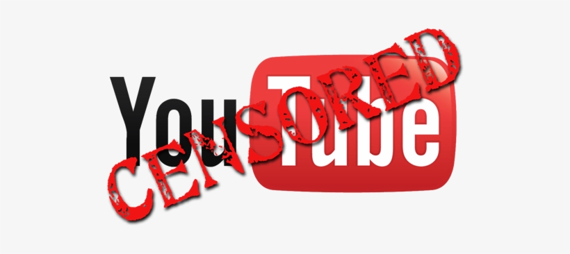 You Tube Censored - Youtube Censored, transparent png #220272