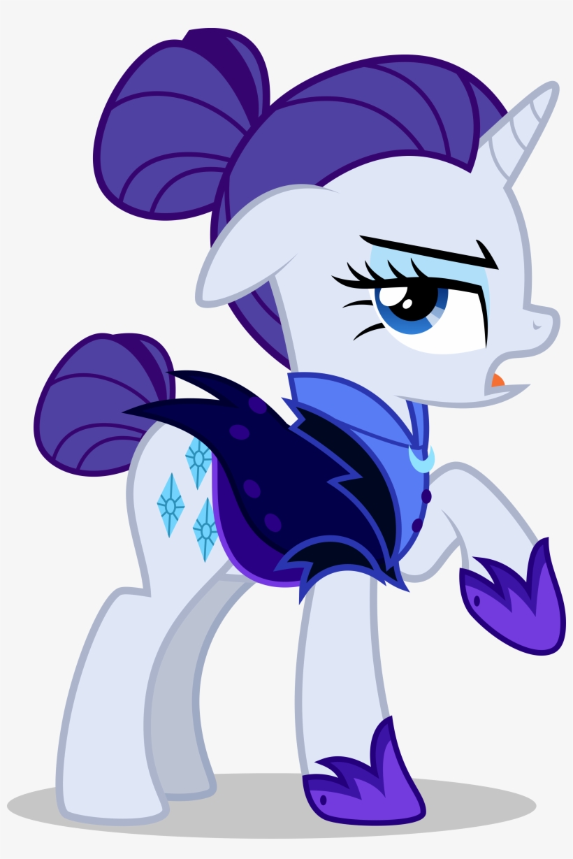 Picture Download Bronco Drawing My Little Pony - Mlp Rarity Nightmare Moon, transparent png #220430