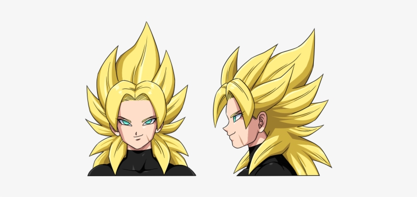 Kira Attained Her Super Saiyan Form Not Through Anger - Cartoon, transparent png #221194