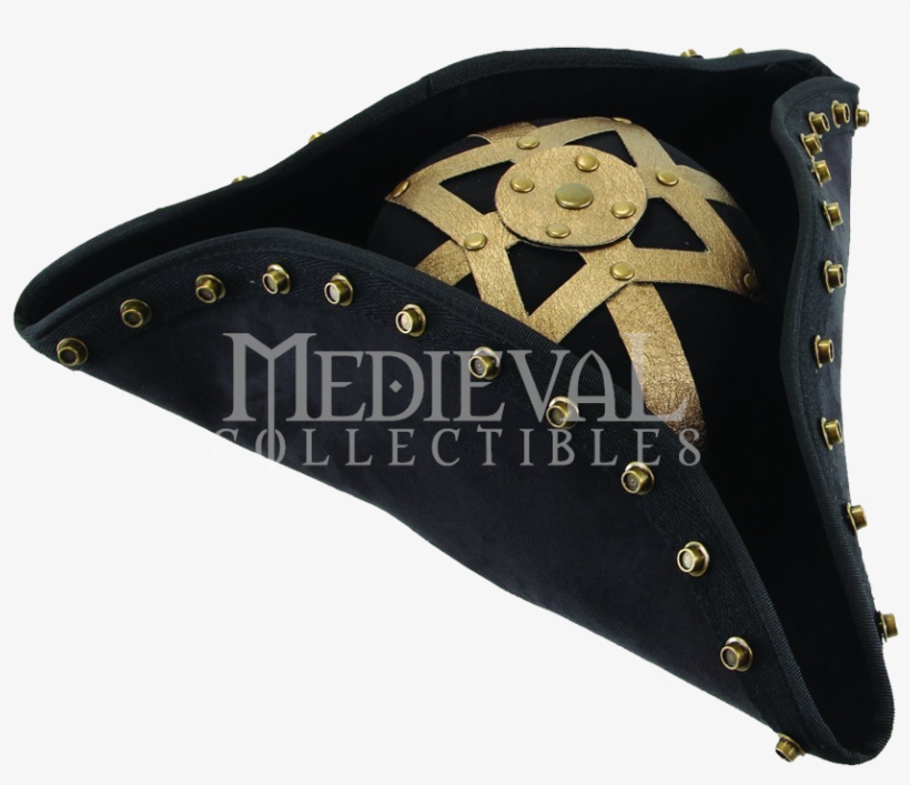 Blackbeard Pirate Hat - Pirate Hat Png, transparent png #221339